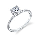 Classic Round Engagement Ring - Erseline