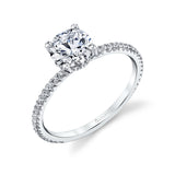 Classic Round Engagement Ring - Erseline