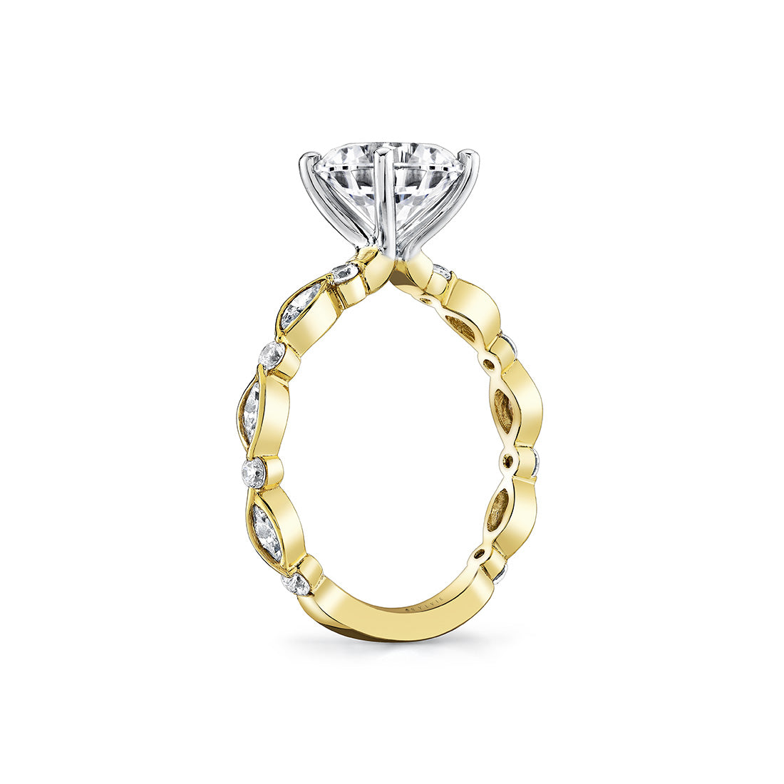 Tulira Vine Inspired Engagement Ring - Xyris