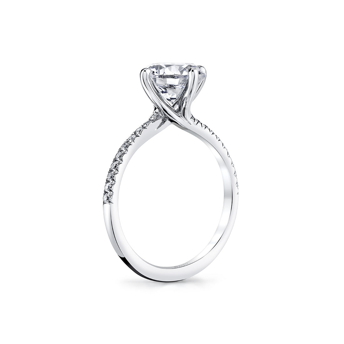 Tulira Compass Set Vine Engagement Ring - Kai