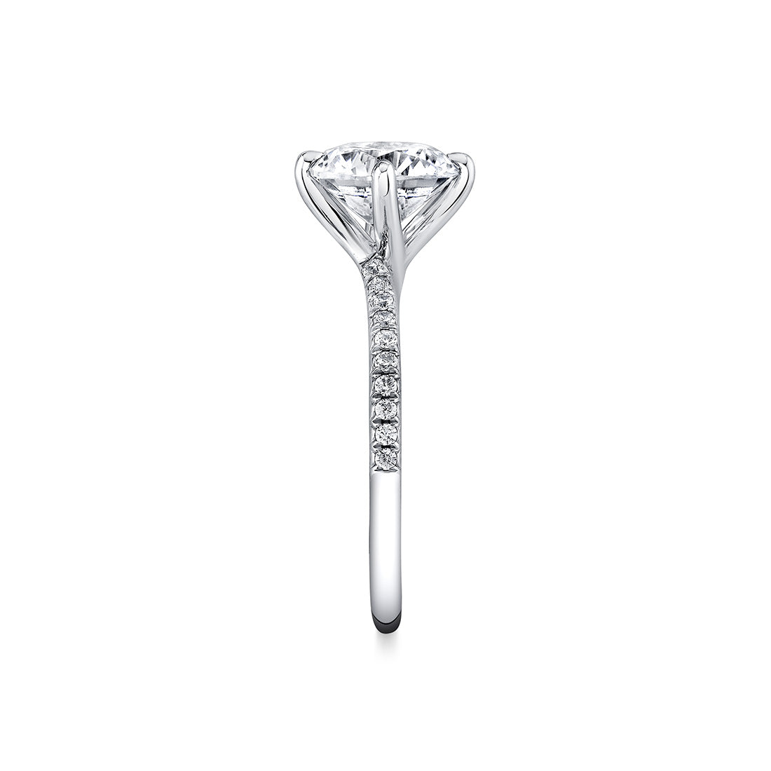 Tulira Compass Set Vine Engagement Ring - Kai
