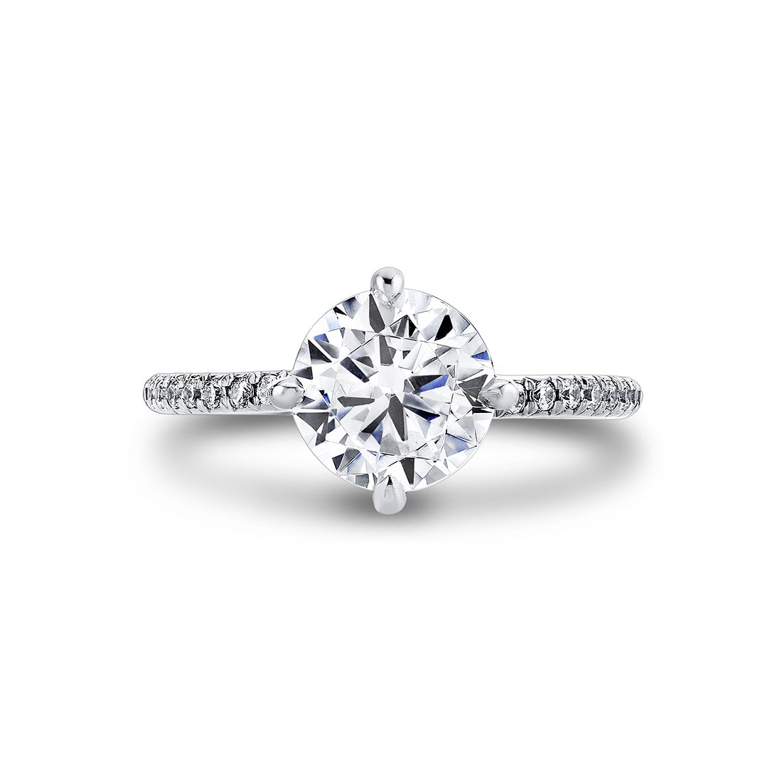Tulira Compass Set Vine Engagement Ring - Kai
