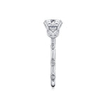 Tulira Diamond Petal and Leaf Engagement Ring - Paloma