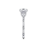 Tulira Diamond Petal and Leaf Engagement Ring - Paloma