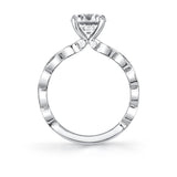Tulira Leaf Inspired Engagement Ring - Ivy
