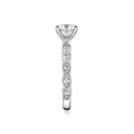 Tulira Leaf Inspired Engagement Ring - Ivy