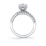 Tulira Double Crossover Engagement Ring - River