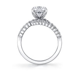 Tulira Double Crossover Engagement Ring - River