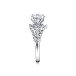 Tulira Double Crossover Engagement Ring - River