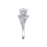 Tulira Double Crossover Engagement Ring - River