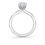 Tulira Vine Inspired Engagement Ring - Rhodes