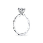 Tulira Vine Inspired Engagement Ring - Rhodes