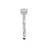Tulira Vine Inspired Engagement Ring - Rhodes