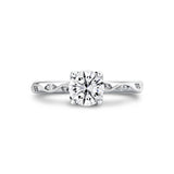 Tulira Vine Inspired Engagement Ring - Rhodes