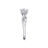 Tulira Solitaire Vine Engagement Ring - Acacia