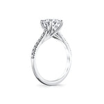 Tulira Vine Prong Engagement Ring - Terra