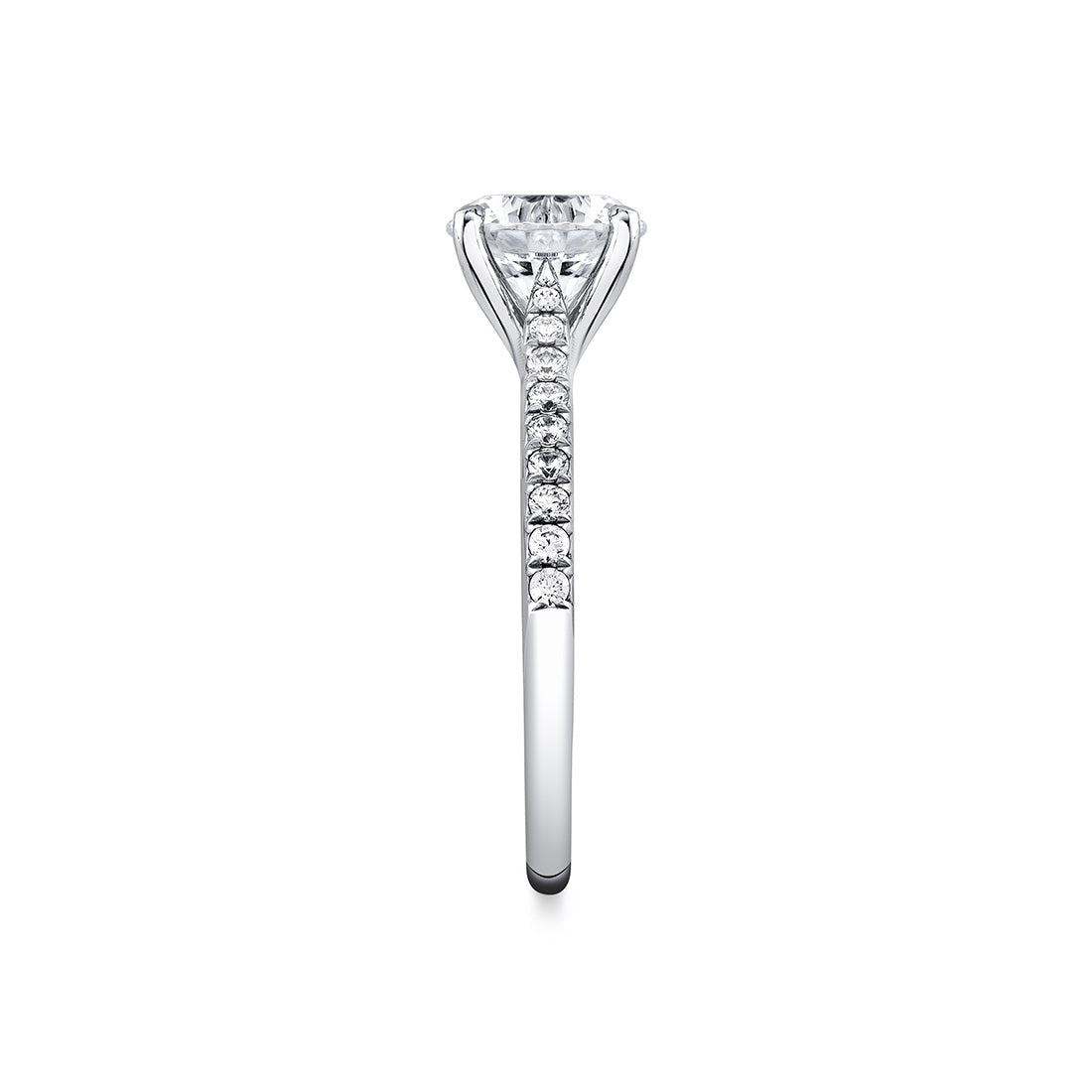 Tulira Vine Prong Engagement Ring - Terra