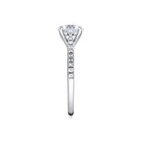Tulira Vine Prong Engagement Ring - Terra
