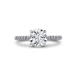 Tulira Vine Prong Engagement Ring - Terra
