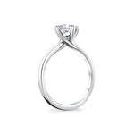 Tulira Compass Set Vine Prong Engagement Ring - Wren