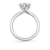 Tulira Compass Set Vine Prong Engagement Ring - Wren