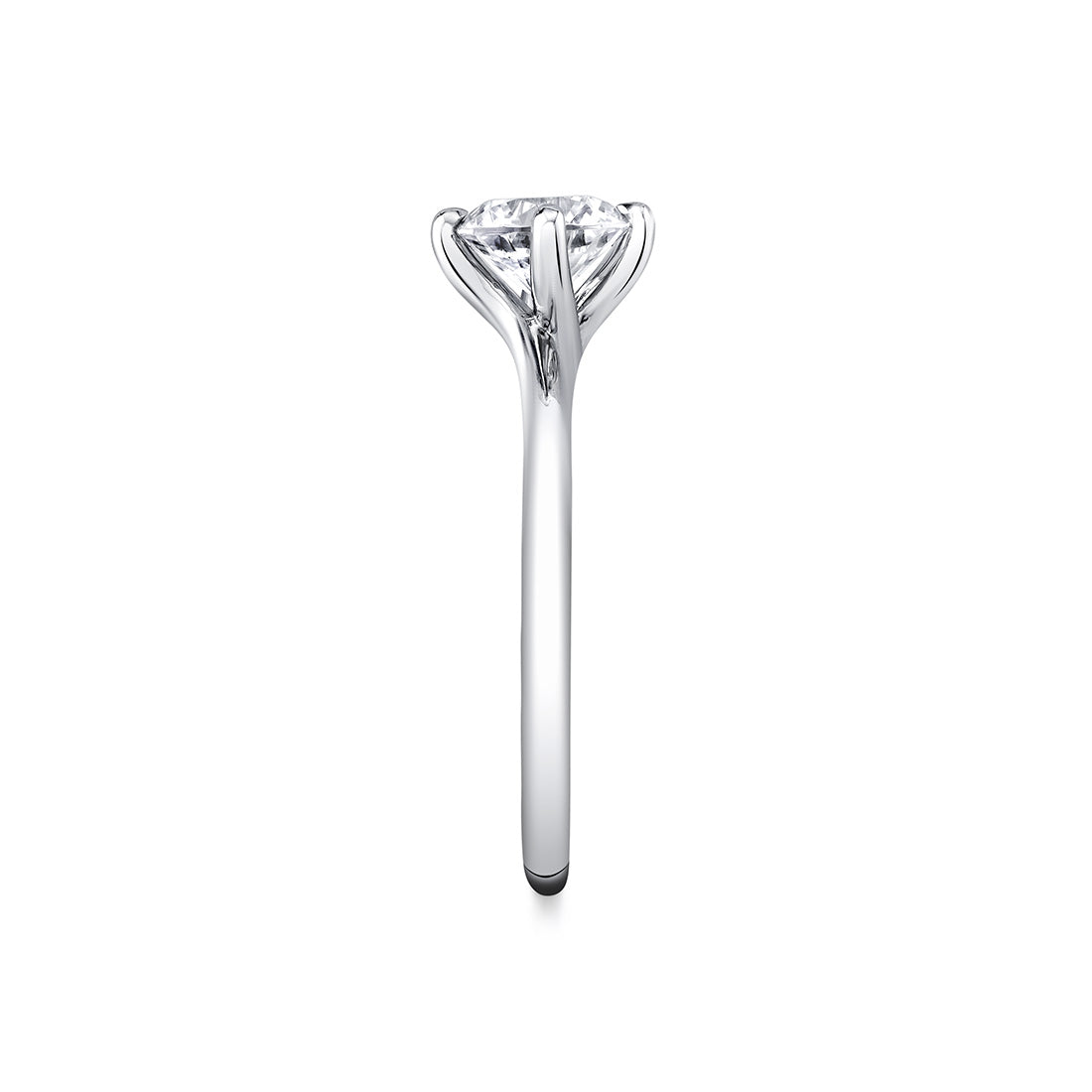 Tulira Compass Set Vine Prong Engagement Ring - Wren