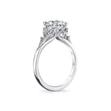 Tulira Leaf Inspired Engagement Ring - Sage