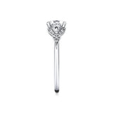 Tulira Leaf Inspired Engagement Ring - Sage