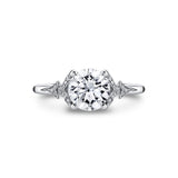 Tulira Leaf Inspired Engagement Ring - Sage