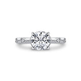 Tulira Bezel Petal and Leaf Engagement Ring - Briony