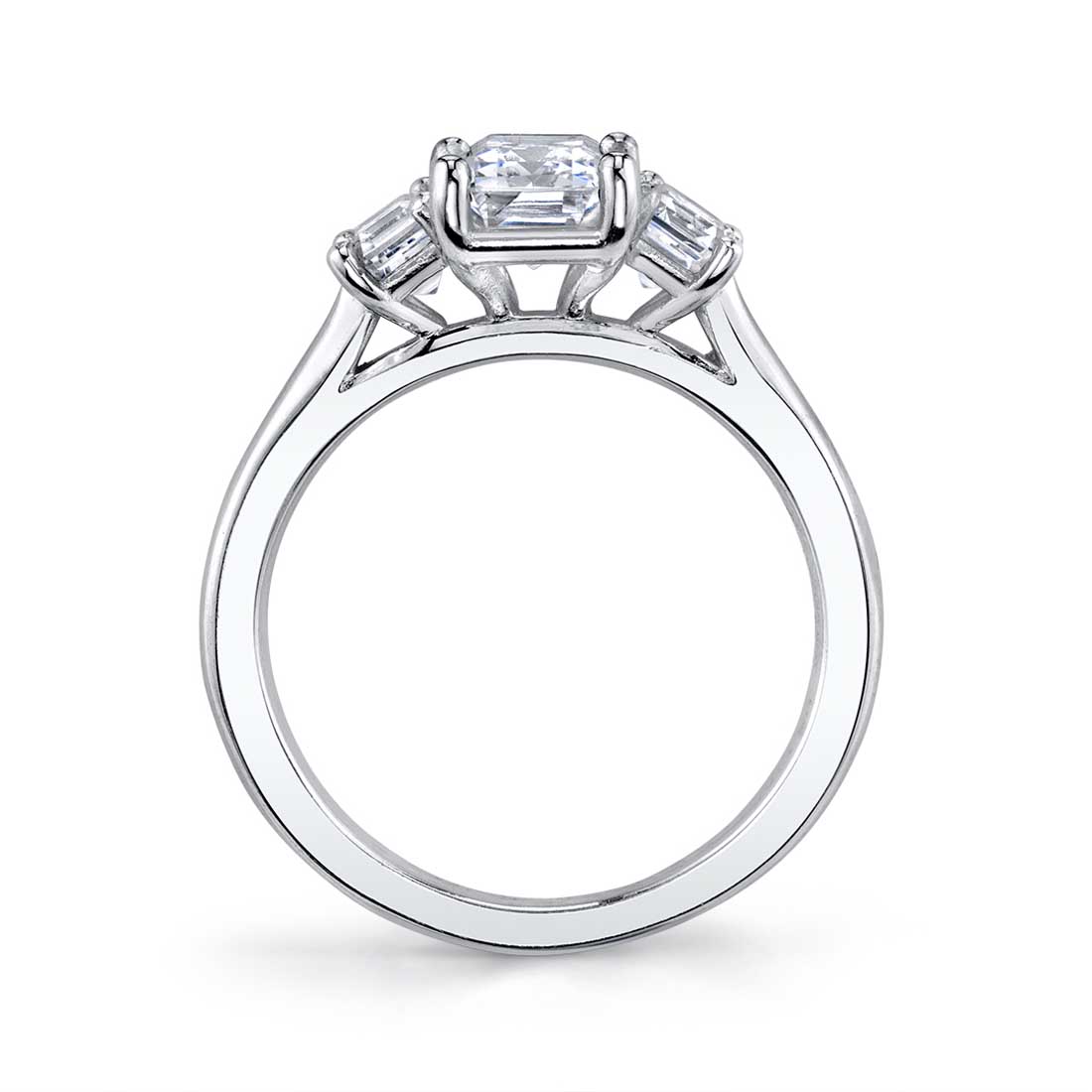 Three Stone Engagement Ring