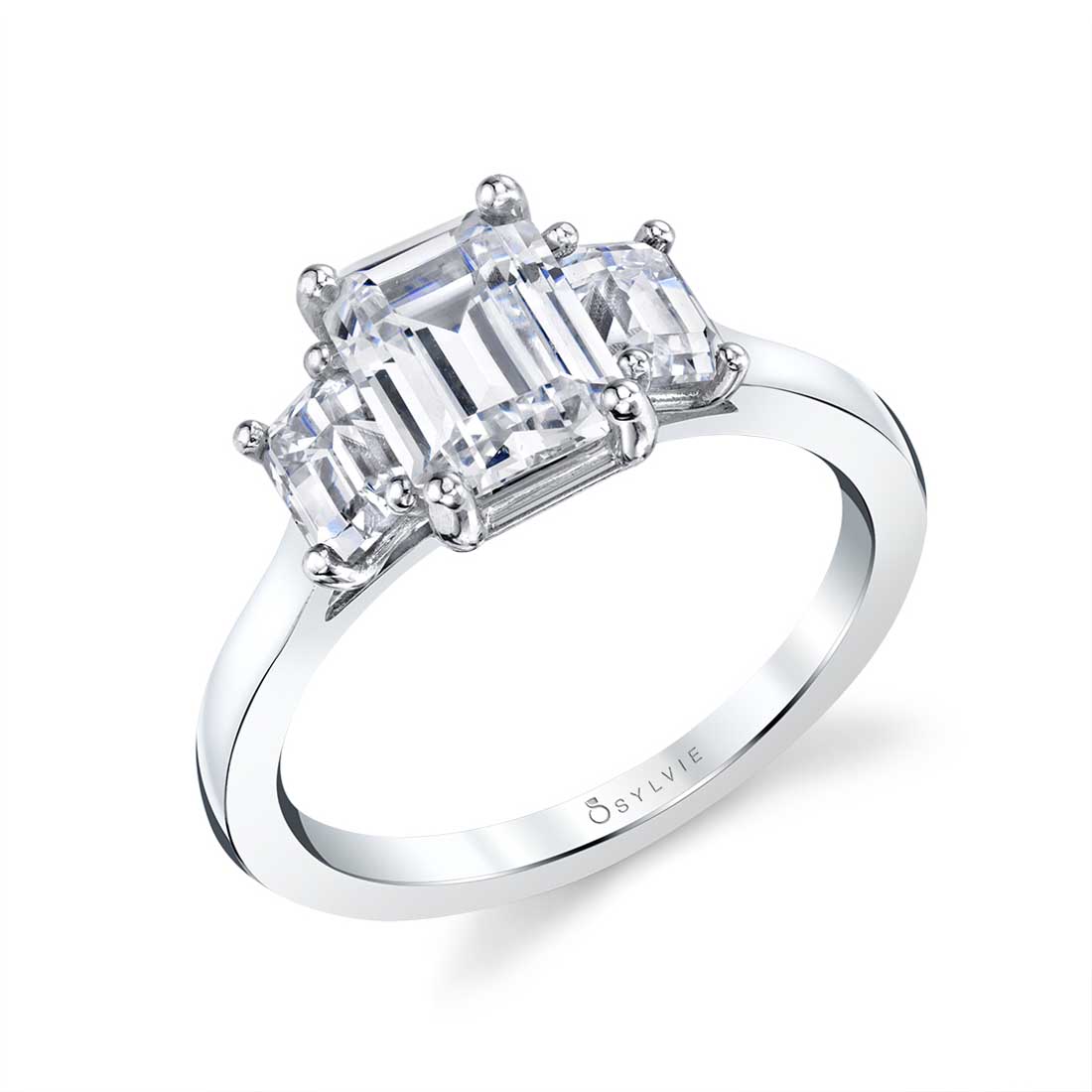 Three Stone Engagement Ring