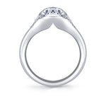 Shell Auranova Riva Split Shank Engagement Ring - Calista