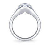 Shell Auranova Riva Split Shank Engagement Ring - Calista