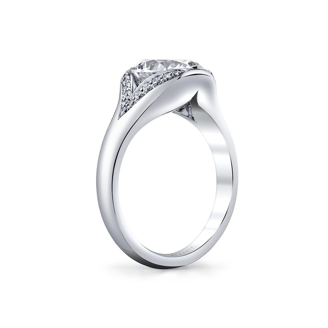 Shell Auranova Riva Split Shank Engagement Ring - Calista