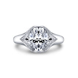 Shell Auranova Riva Split Shank Engagement Ring - Calista