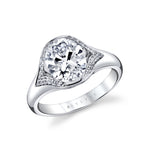 Shell Auranova Riva Split Shank Engagement Ring - Calista