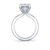 Auravie Channel Set Baguette Engagement Ring - Hania