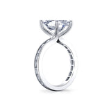 Auravie Channel Set Baguette Engagement Ring - Hania
