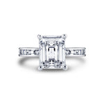 Auravie Channel Set Baguette Engagement Ring - Hania