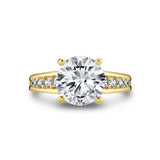 Auravie Channel Set Graduated Diamond Engagement Ring - Kalla