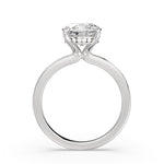 Round Cut Channel Set Diamond Engagement Ring - Genesis