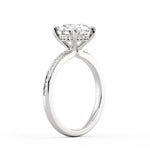 Round Cut Channel Set Diamond Engagement Ring - Genesis
