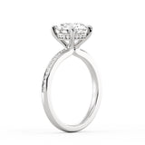 Round Cut Channel Set Diamond Engagement Ring - Genesis