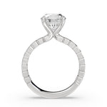 Auravie Panel Solitaire Engagement Ring - Scout