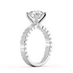Auravie Panel Solitaire Engagement Ring - Scout