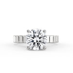 Auravie Panel Solitaire Engagement Ring - Scout