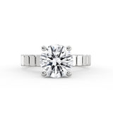 Auravie Panel Solitaire Engagement Ring - Scout