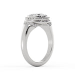 Auravie Ripple Bezel Diamond Engagement Ring - Winnie