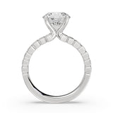 Auravie Bezel Baguette Engagement Ring - Lilah